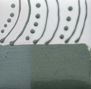 Blue Green Decorating Slip