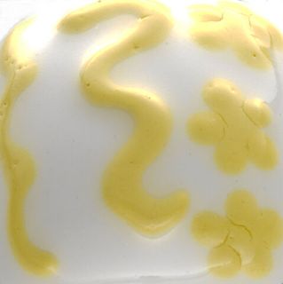 Bright Yellow 3D Effects Underglaze